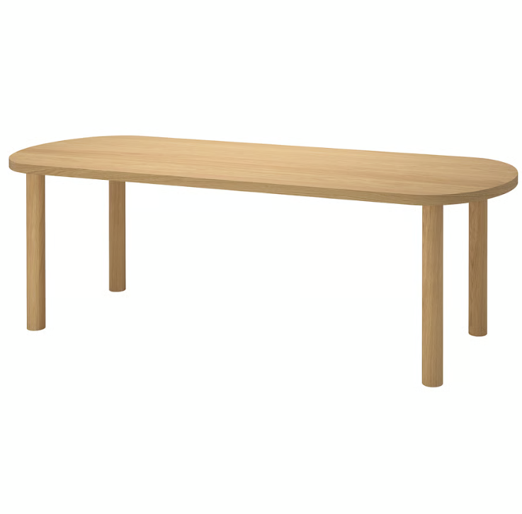 Стіл IKEA STOCKHOLM 2025 Дерев'яний 230x90 см 795.799.84