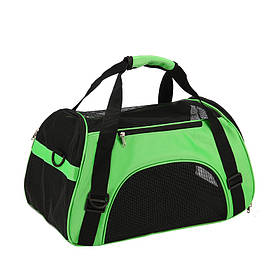 Сумка для перенесення домашніх тварин CosmoPet CP-105 53x25x34см Green (3_06547)