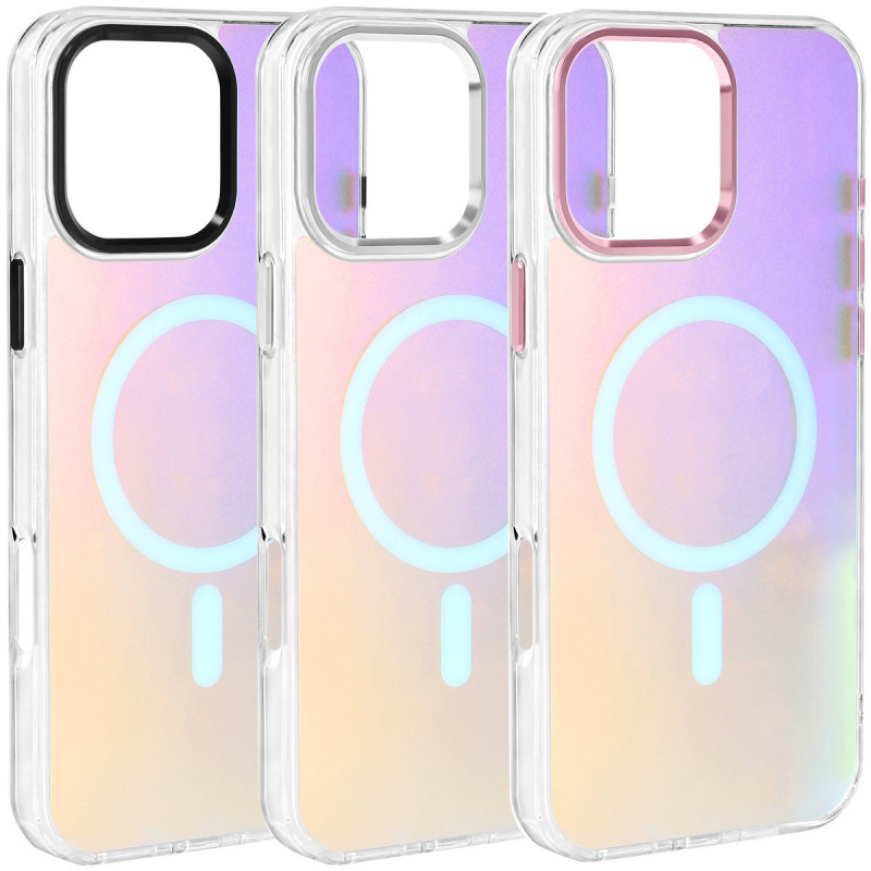 Чохол TPU Lunar Glow (MagFit) для Apple iPhone 16 Pro (6.3")