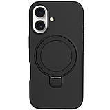 Чохол Silicone Case Full Protective NO LOGO with Ring для Apple iPhone 16 Plus (6.7"), фото 2