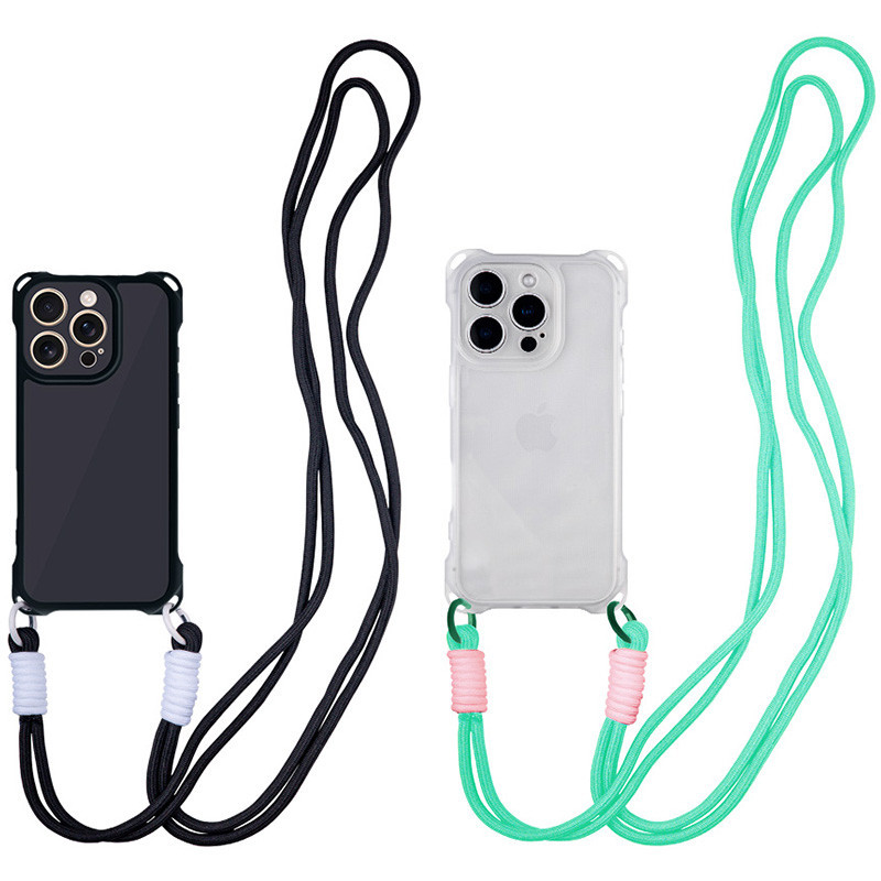 Чохол TPU CrossBody with straps для Apple iPhone 16 Pro (6.3")