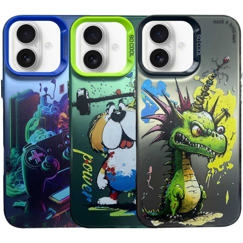 Чохол TPU+PC So Cool для Apple iPhone 16 (6.1")