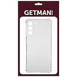 TPU чохол GETMAN Ease logo посилені кути Full Camera для Samsung Galaxy S22+, фото 5