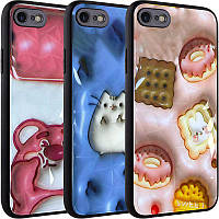 TPU+PC чохол Prisma Fluffie для Apple iPhone 7 / 8 / SE (2020) (4.7")