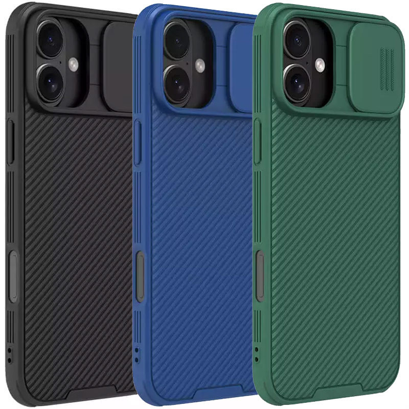 Карбонова накладка Nillkin CamShield Pro для Apple iPhone 16 (6.1")