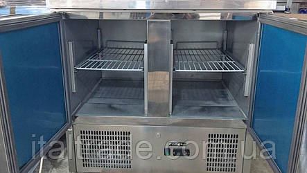 Стіл морозильний Cooleq SS45BT об'ємом 257 л дводверний, фото 2