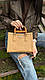 Сумка жіноча, бежева, фото 6