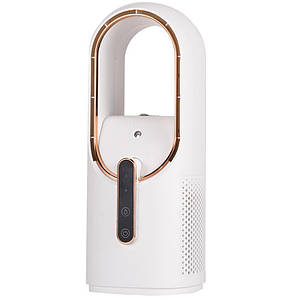 Настільний вентилятор F6 2in1 з зволожувачем повітря 2200mAh White