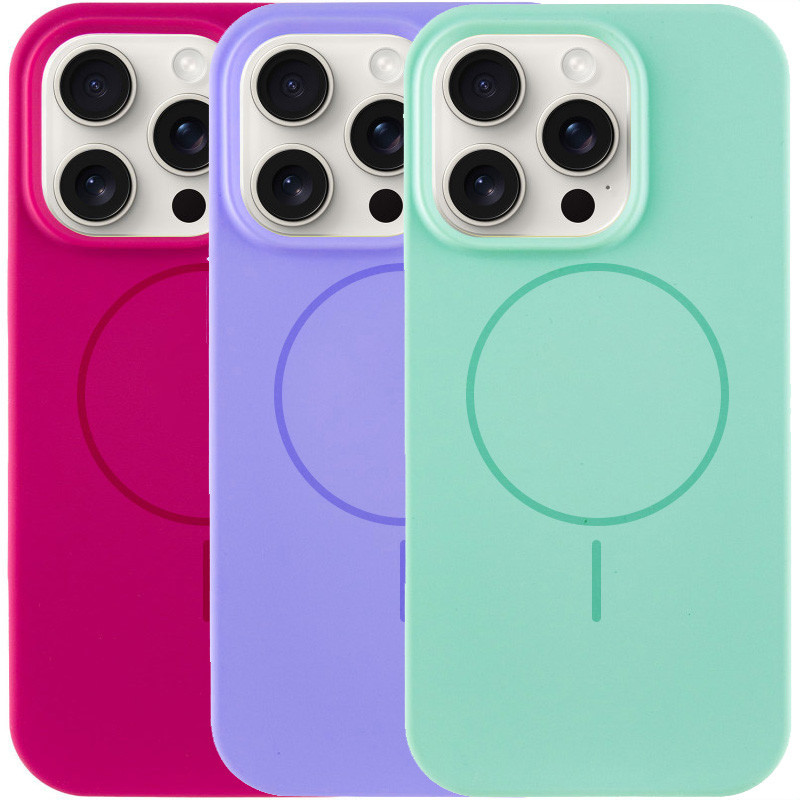 Чохол Silicone Case Full Protective (AA) NO LOGO with MagSafe для Apple iPhone 16 Pro (6.3")