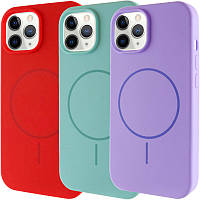 Чохол Silicone Case Full Protective (AA) NO LOGO with MagSafe для Apple iPhone 11 Pro (5.8")
