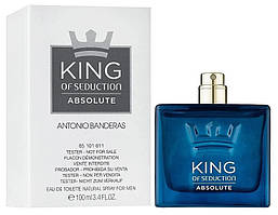 Чоловічі парфуми Antonio Banderas King of Seduction Absolute Туалетна вода (тестер) 100 ml/мл