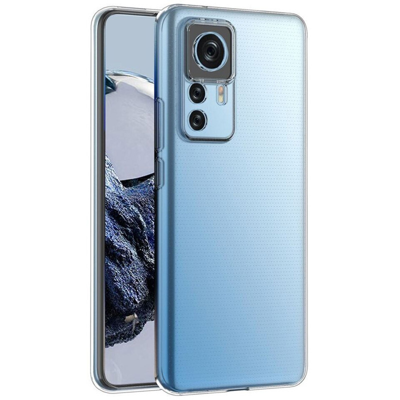 TPU чохол Epic Transparent 1,5mm Full Camera для Xiaomi 12T / 12T Pro, фото 1