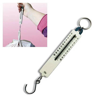 Кантер ручний механічний пластиковий для зважування до 10 кг, фото 1