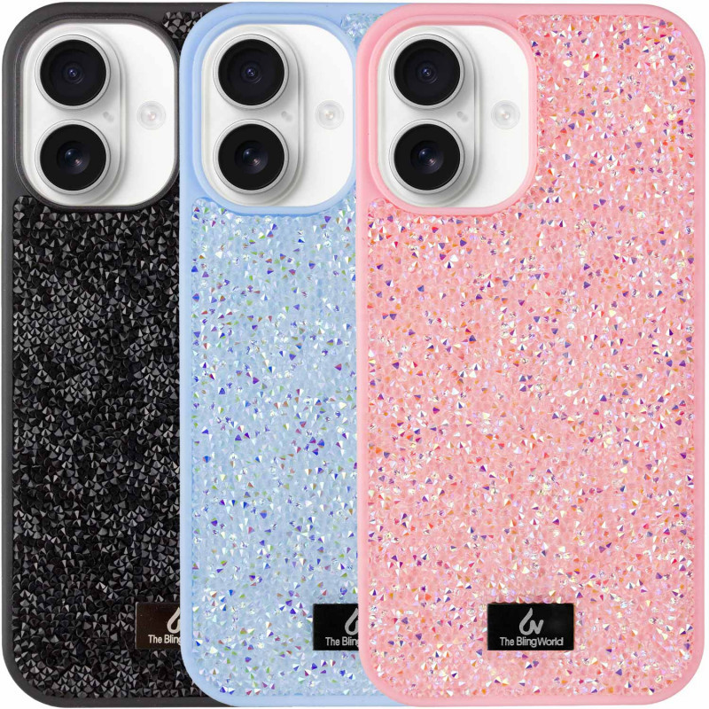 TPU чохол Bling World Rock Diamond для Apple iPhone 16 (6.1")