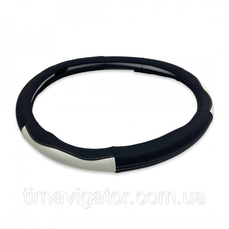 Чохол керма Ferze 44-46 шкіра, біла вставка, фото 1