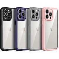 TPU чохол Transparent + Colour 1,5mm для Apple iPhone 11 Pro (5.8")