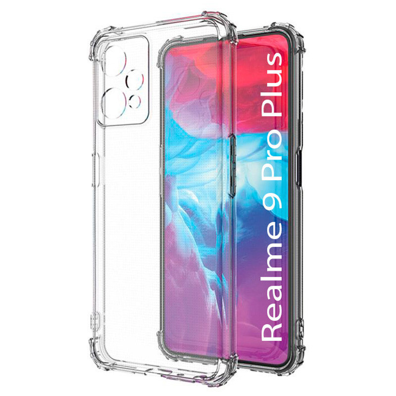 TPU чохол GETMAN Ease logo посилені кути Full Camera для Realme 9 Pro, фото 1