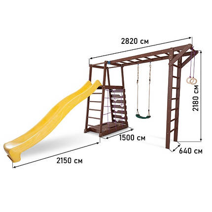 Дитячий майданчик для приватного будинку SportBaby-25, фото 1
