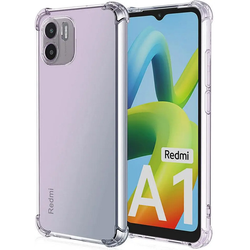 TPU чохол GETMAN Ease logo посилені кути Full Camera для Xiaomi Redmi A1 / A2, фото 1