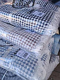 Муслінове покривало євророзмір 200х230см. Літня ковдра, Покривало плед муслін 4 шари, фото 3