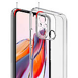 TPU чохол Epic Transparent 1,5mm Full Camera для Xiaomi Redmi 12C, фото 3