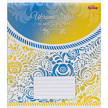 Зошит 12 аркушів, КОСА лінія "МРІЇ" / Український стиль, фото 4
