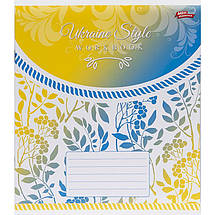 Зошит 12 аркушів, КОСА лінія "МРІЇ" / Український стиль, фото 5