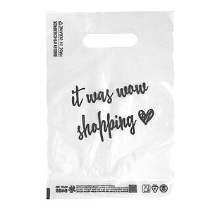 Пакет банан 20х30(+2,5) 51мкм LDPE прозорий "WOW shoping" (100шт/уп|1000шт/ящ) CHP039