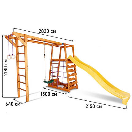 Дитячий майданчик та пісочниця SportBaby-24, фото 1