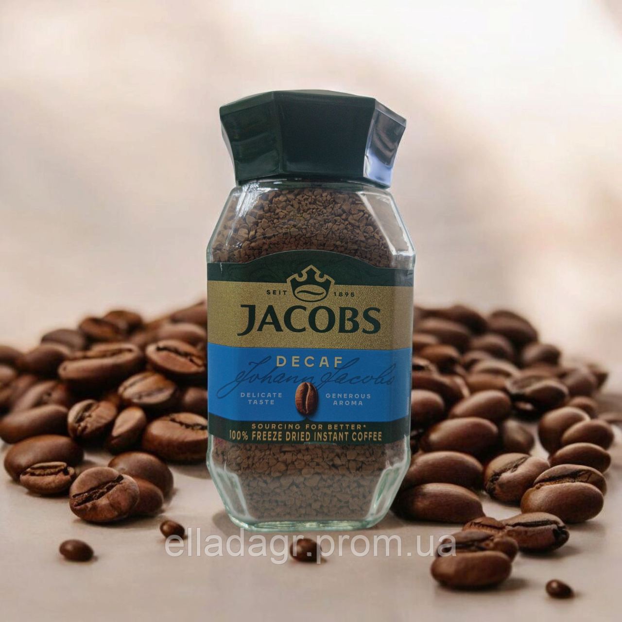 Кава Jacobs без кофеїну розчина - фото 1 - id-p2442140494