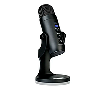 Мікрофон студійний MU900 для блогерів і стримерів, чорний