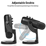 Мікрофон студійний MU900 для блогерів і стримерів, чорний, фото 5