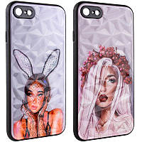 TPU+PC чохол Prisma Ladies для Apple iPhone 7 / 8 / SE (2020) (4.7")