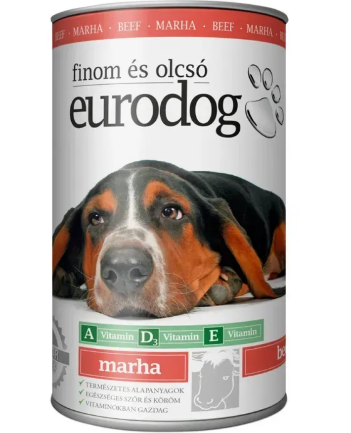 EuroDog консерва для собак 415 г (яловичина)