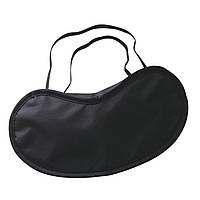 Маска на глаза закрытая для ролевых игр из глянцевой ткани черного цвета, Blind Love Augenmaske Sexshop TFA