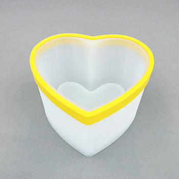 Силіконова форма для тістечок Heart bento Дінари Касько