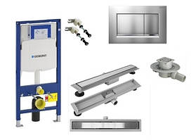 Інсталяції, сифони, трапи