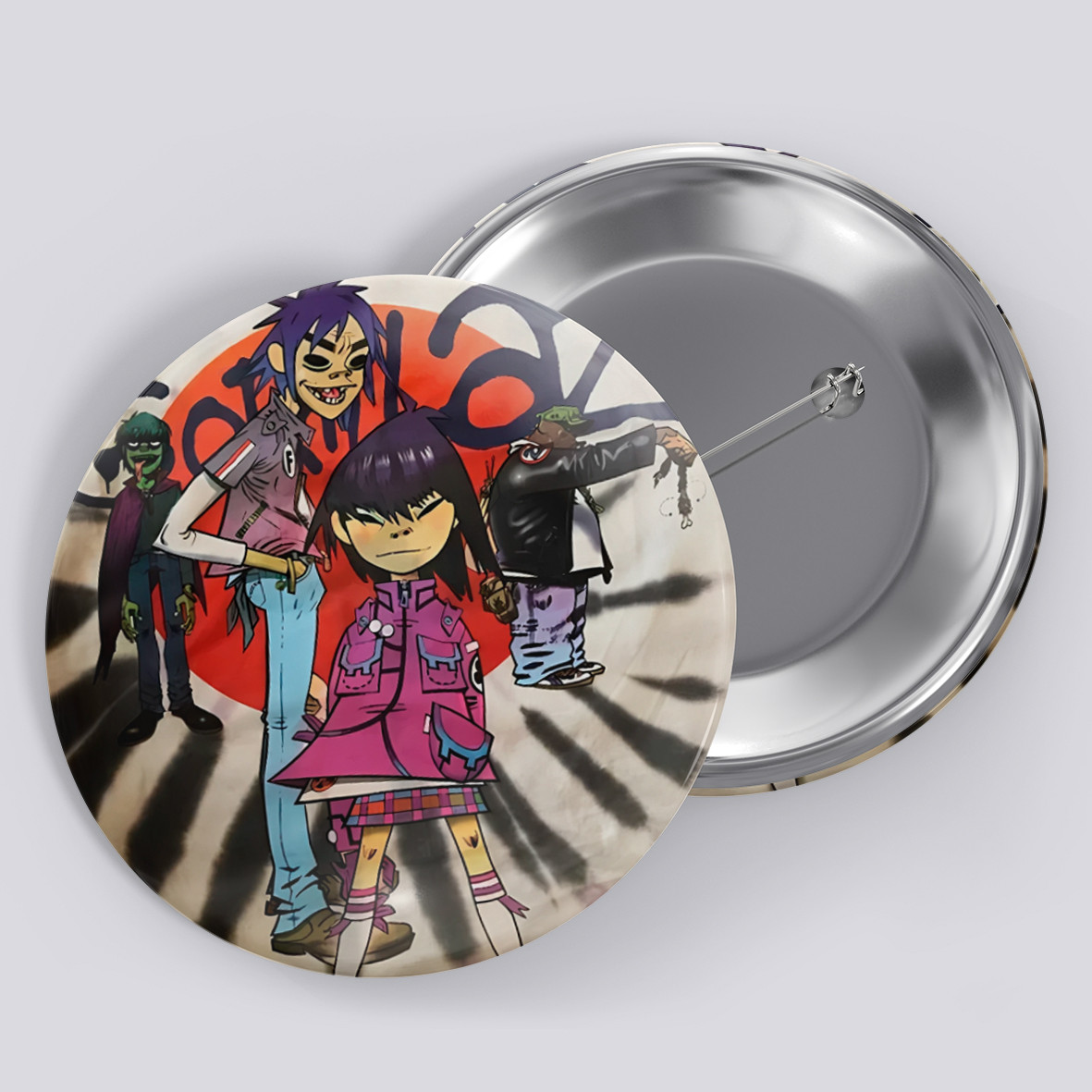 Значок "Gorillaz / Горілаз" №1