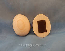 Заготівля - магніт Яйце половинка 6,5 см