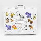 Дитячий набір для малювання в металевому кейсі, 50 предметів / Набір для творчості / Художній набір, фото 10