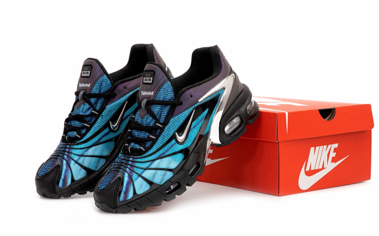 Чоловічі кросівки Nike Air Max Skepta TailWind Blue Найк Скепта сині, фото 1