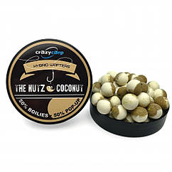 Бойли вафтерс Crazy Carp The Nutz & Coconut Hybrid Wafters 10mm