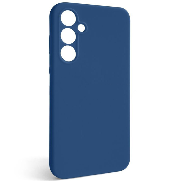 Чохол Silicone cover for Galaxy A35 blue cobalt