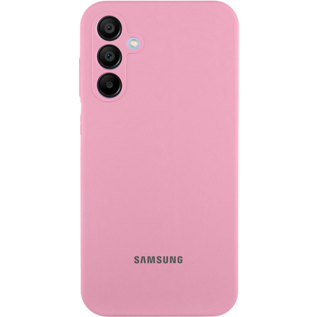 Чохол Silicone cover for Galaxy A35 light pink
