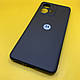 Чохол для Motorola Edge 40 Neo протиударний, мікрофібра Soft Touch, Silicone Case Full чорний - фото 4 - id-p2634463440