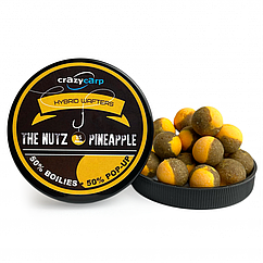 Бойли вафтерс Crazy Carp The Nutz & Pineapple Hybrid Wafters 10 mm 15