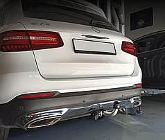 Фаркоп Mercedes GLC X253 2015-2022 (Мерседес GLC) оцинкований