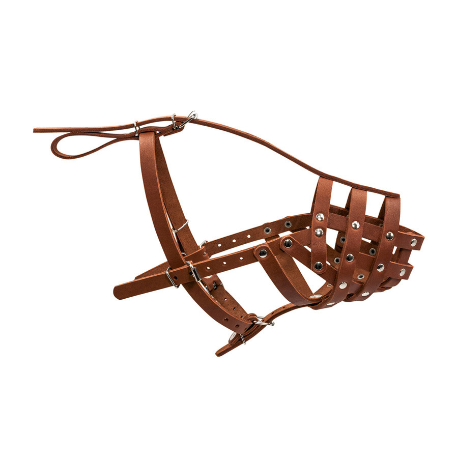 Намордник твердий "CoLLaR" №1 (боксер малий) коричневий