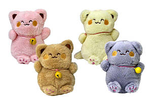 Брелок-іграшка Котик 13см з силіконовою ручкою, мікс кольорів ООПТ (12)