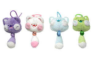 Брелок-іграшка Кішка 17см з силіконовою ручкою ООПТ (12)